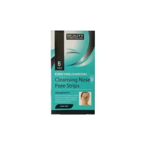Beauty Formula Purifying Charcoal Cleansing Nose Pore Strips 6s