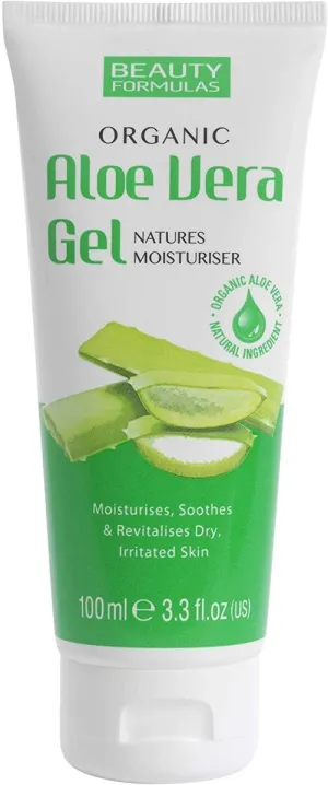 Beauty Formulas Organic Aloe Vera Gel 100ml