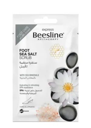 Beesline foot sea salt scrub