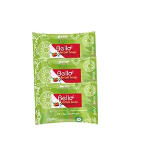 Bello Strawberry Soap pack of 3 Handmade soap with herbal
