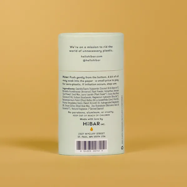 Bergamot   Cedar Deodorant