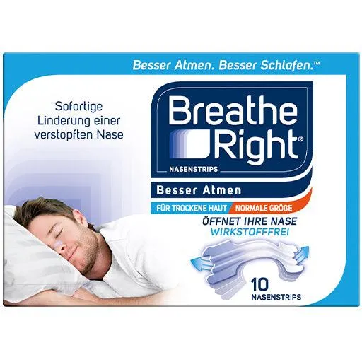 BETTER BREATHING Breathe Right nasal plug normal transp.