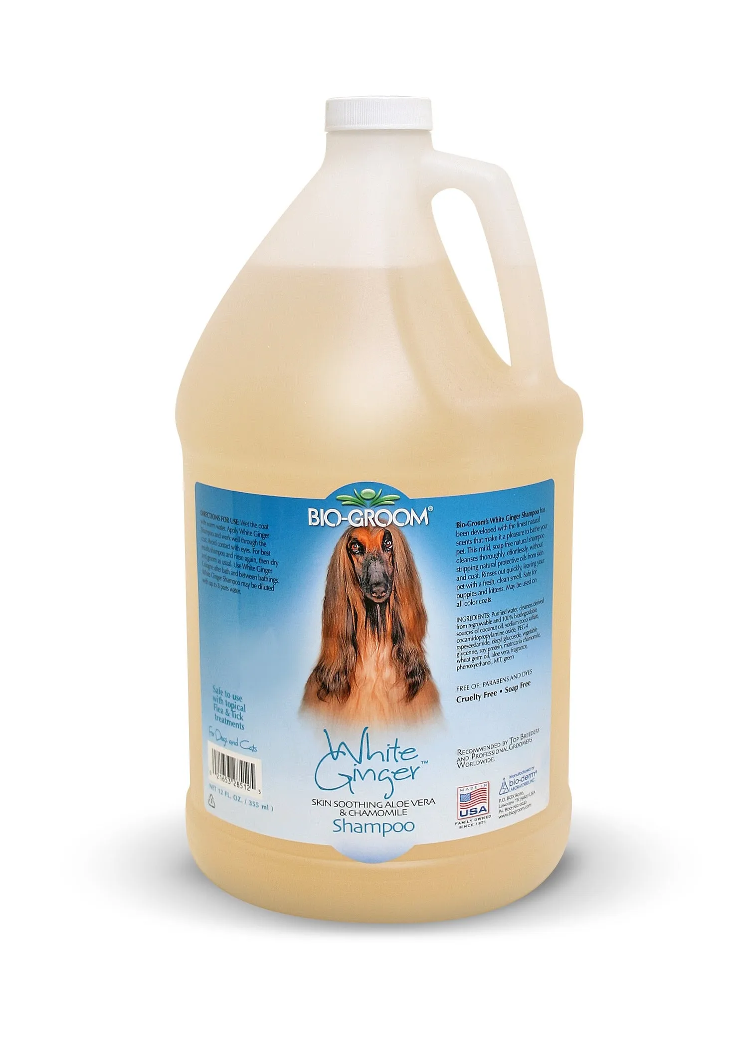 Bio-Groom White Ginger Soothing Shampoo 3.8L