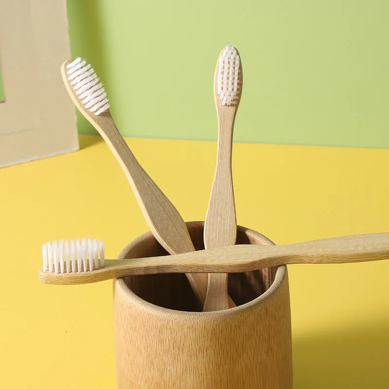Biodegradable Soft Bristles Bamboo Toothbrush