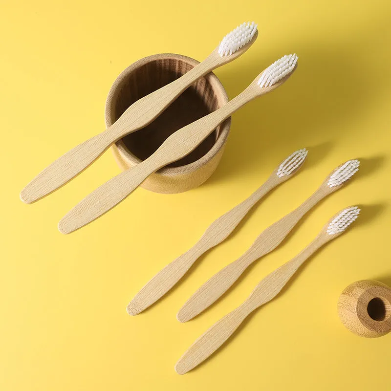 Biodegradable Soft Bristles Bamboo Toothbrush