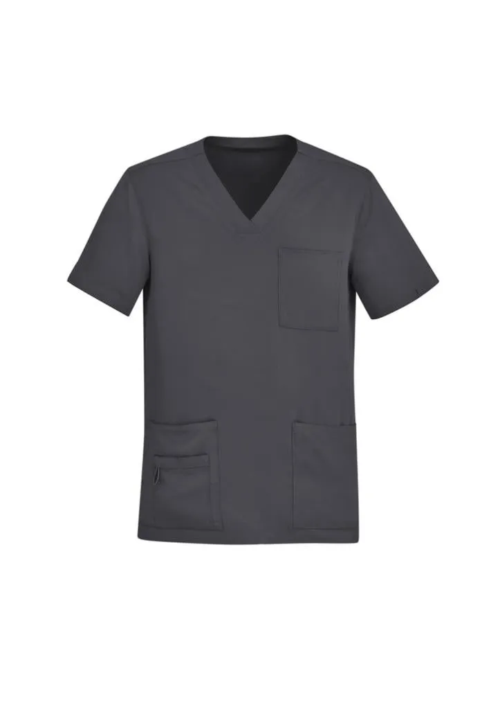 Biz Care CST945MS Avery Mens V-Neck Scrub Top