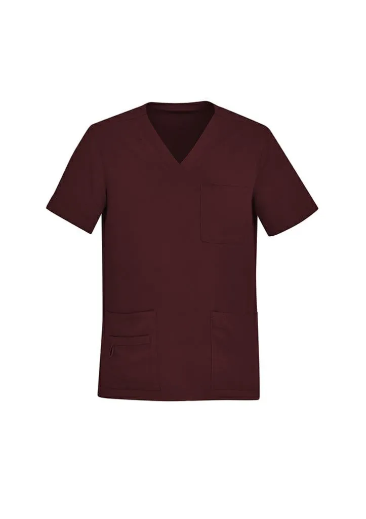 Biz Care CST945MS Avery Mens V-Neck Scrub Top