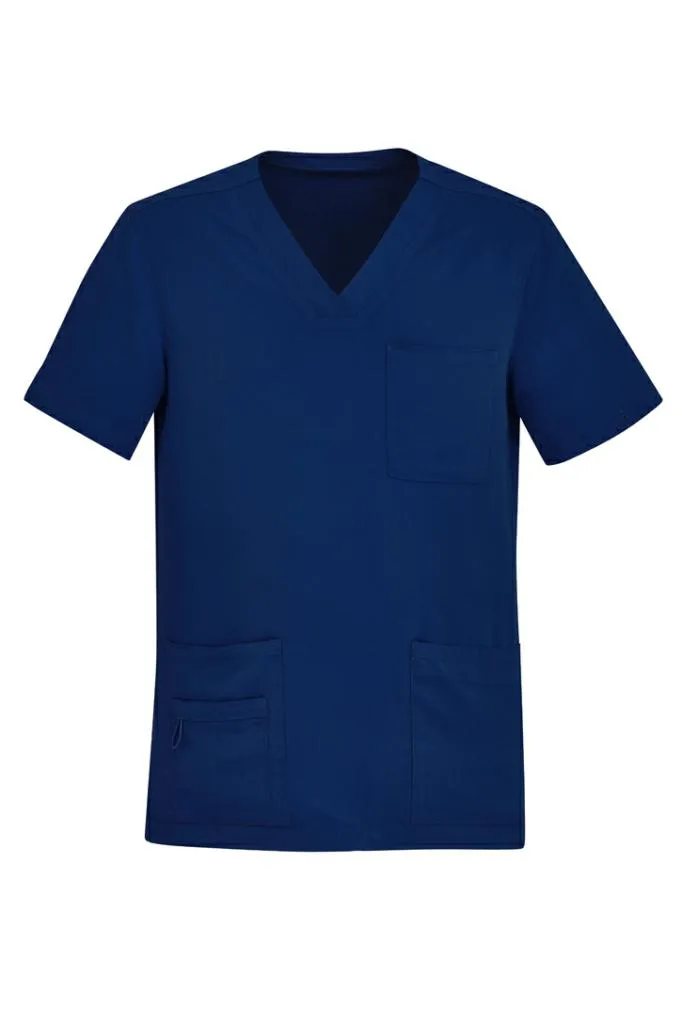 Biz Care CST945MS Avery Mens V-Neck Scrub Top