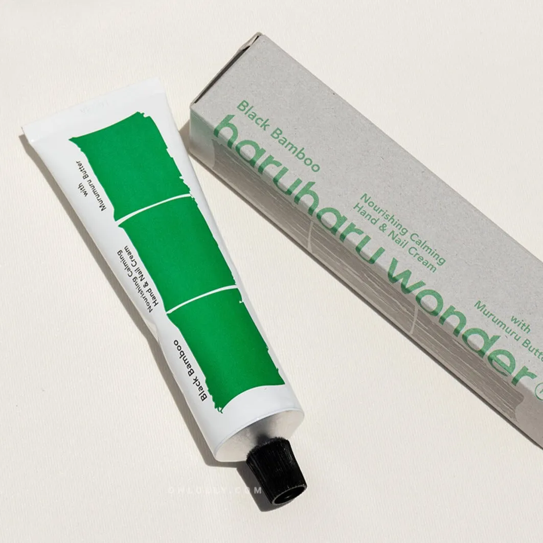 Black Bamboo Nourishing Calming Hand & Nail Cream 50ml