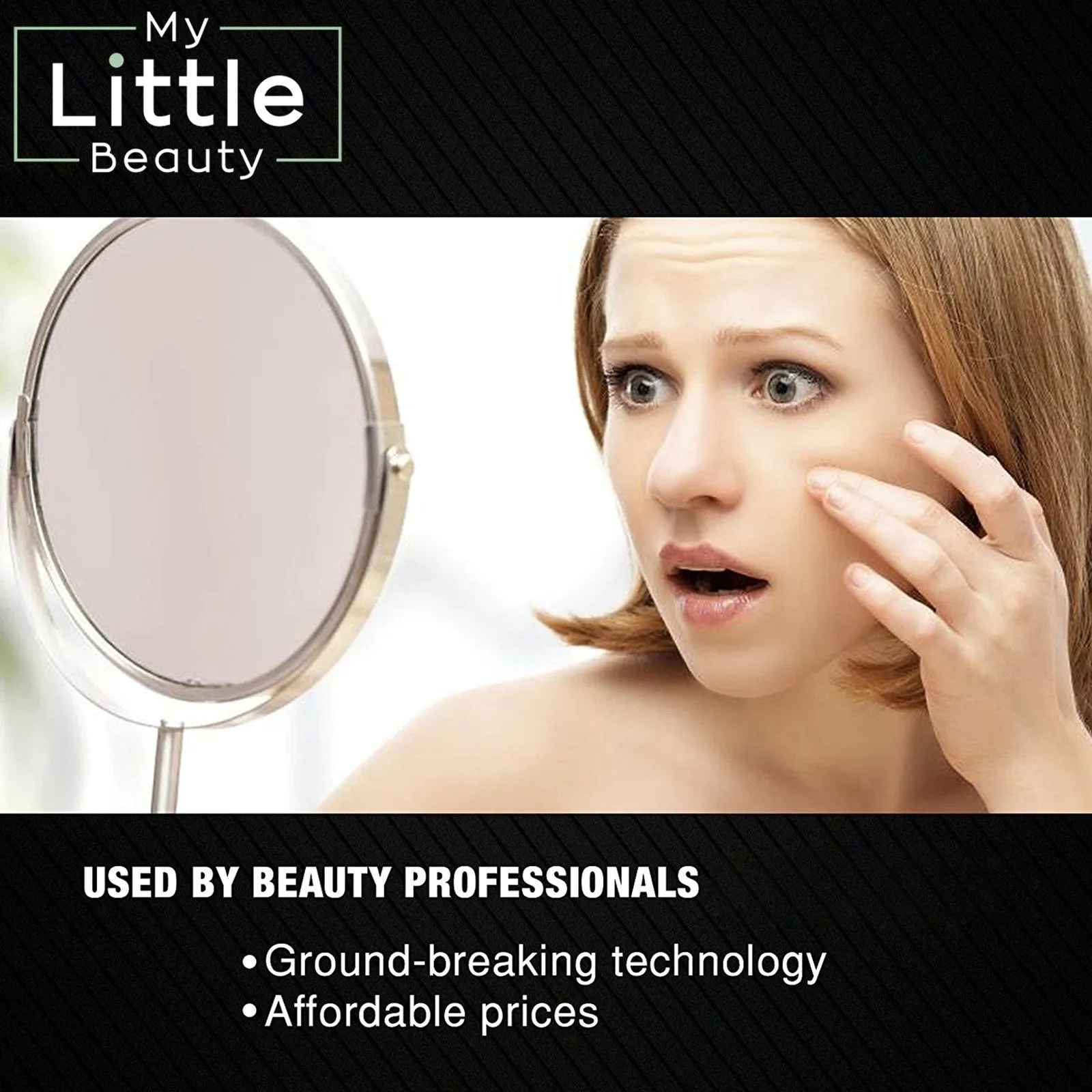 Blackhead Remover Kit - MY LITTLE BEAUTY - Comedone Extractor Tool Set - Remove Blackheads, Comedones and Whiteheads