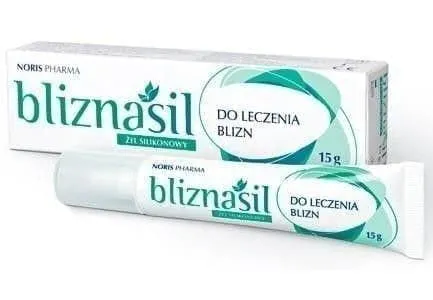BLIZNASIL silicone gel 15g scar removal cream