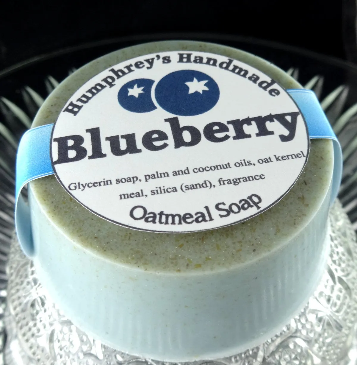 BLUEBERRY Oatmeal Soap | Exfoliating Mechanics or Gardeners Bar
