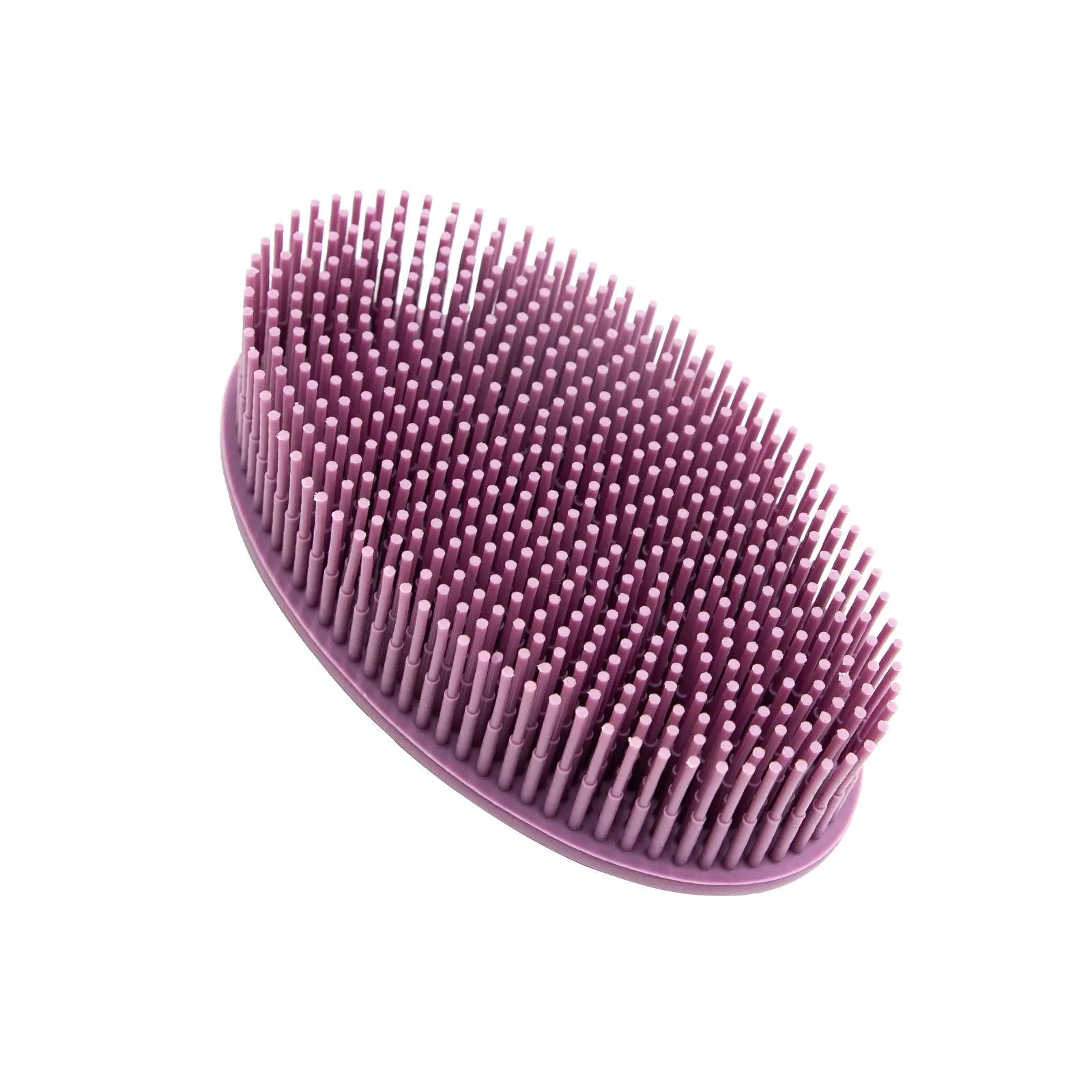 Body Brush,Silicone Body Bath Brush Double Side Back Scrubber Handle Bath Shower Brushes Scrubbers with Ultra Soft Bristles,Non-Slip