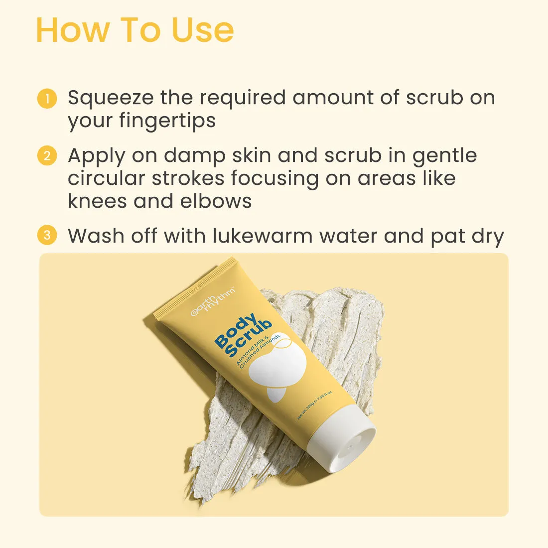 BODY SCRUB ALMOND MILK & CRUSHED ALMONDS