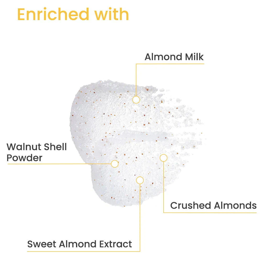 BODY SCRUB ALMOND MILK & CRUSHED ALMONDS
