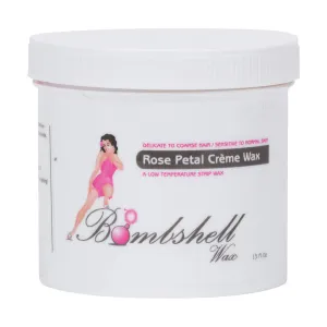 Bombshell Wax Soft Wax, Rose Petal Crème, 15 fl oz