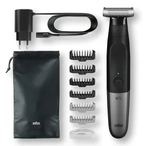 Braun Male Hair Removal Shave Trim And Edge With One Tool: All-In-One Electric Razor And Bea