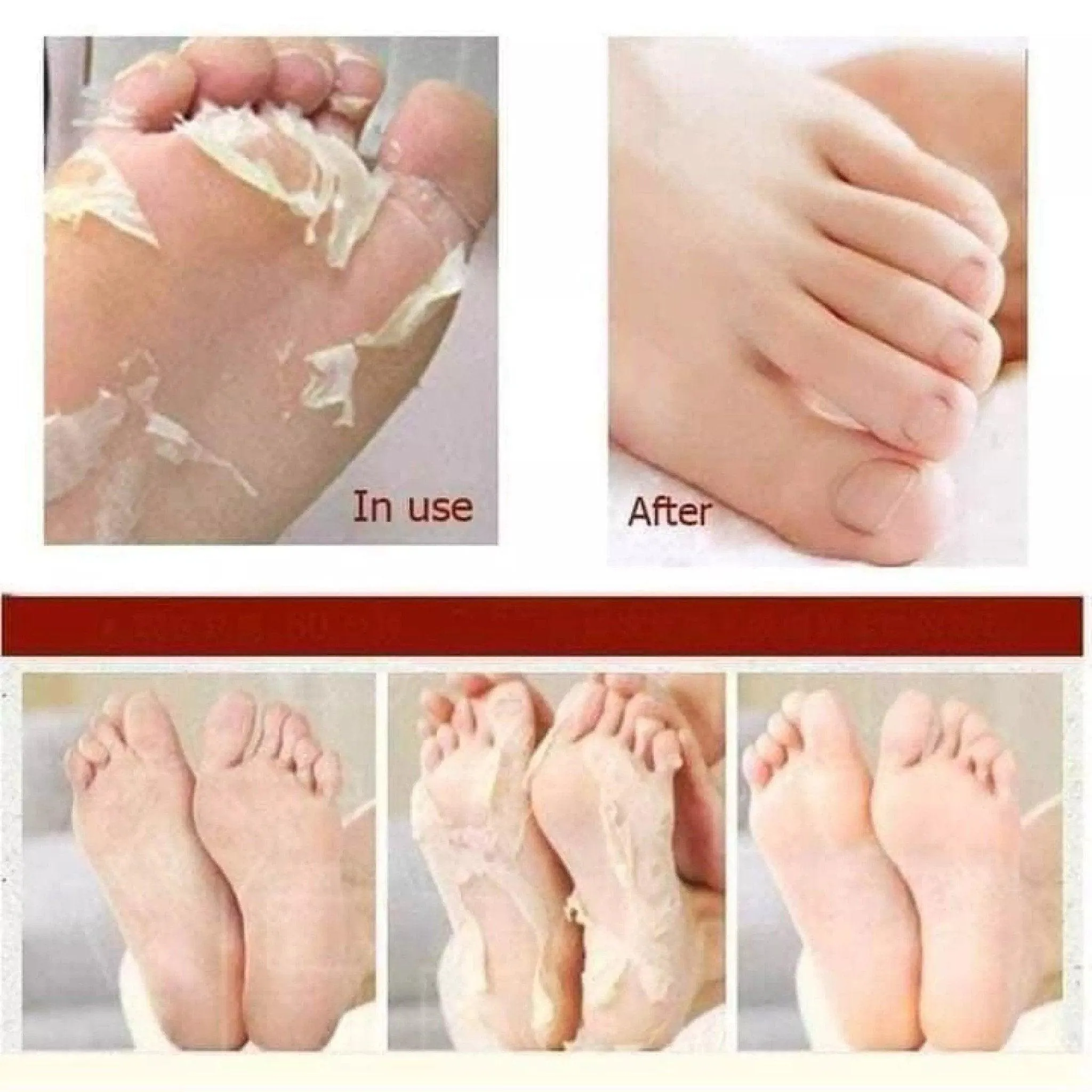 Brilliant Skin Heel and Toe Lavender Foot Mask (Violet)