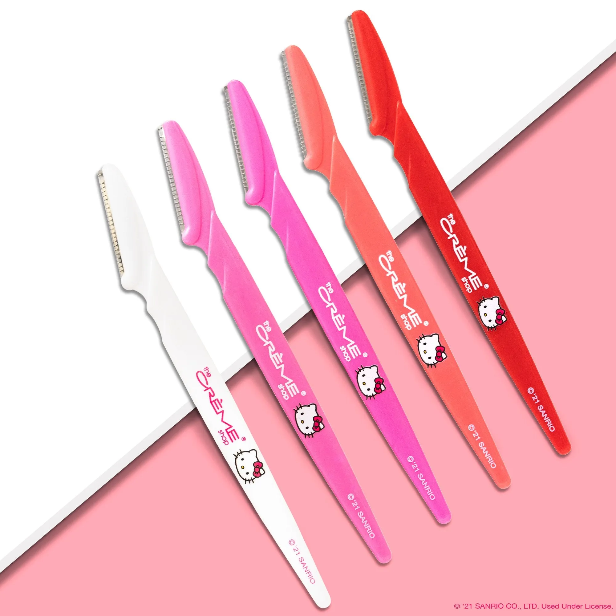 Bye, Fuzzies! Perfect Arch Shaping Dermaplane Razors (Set of 5)