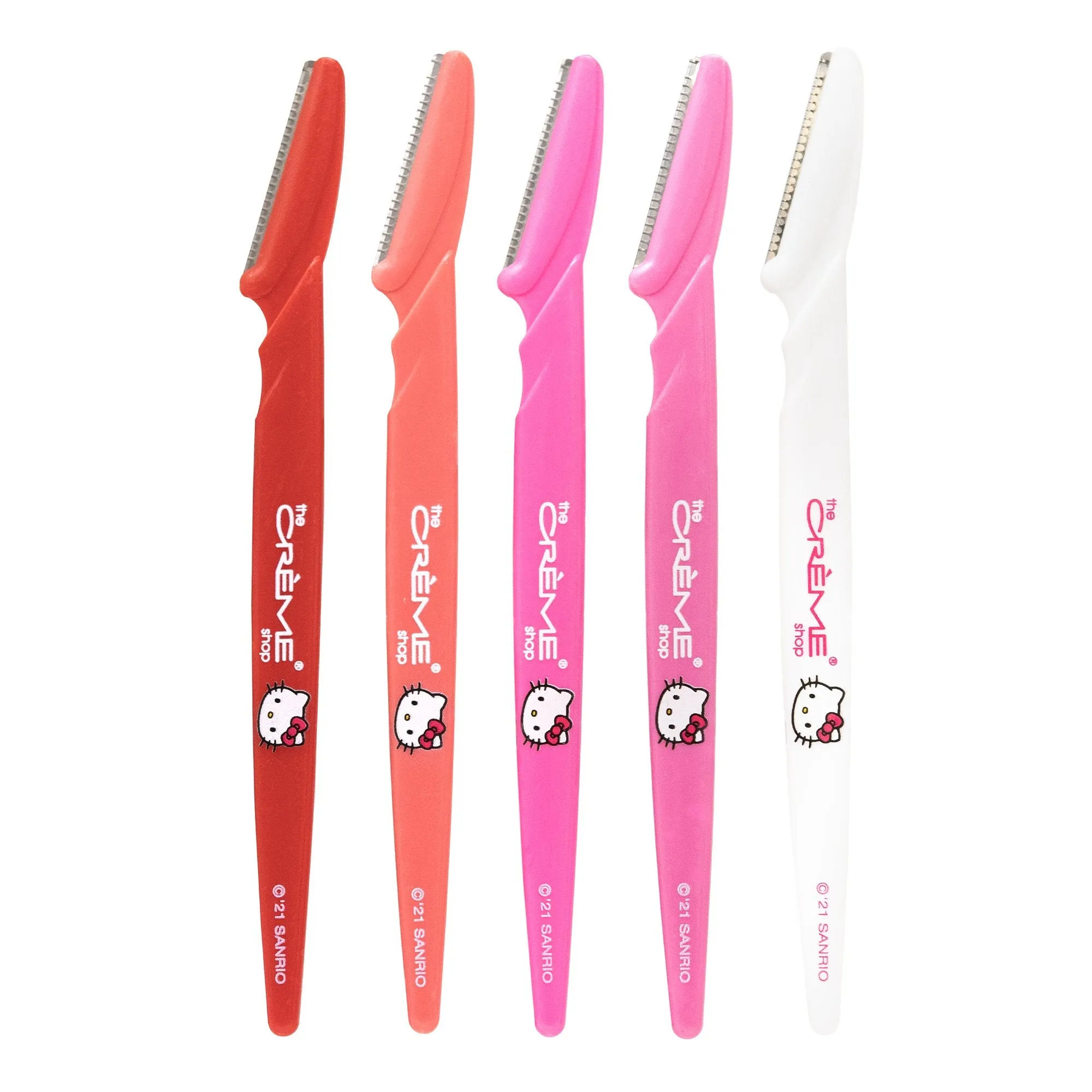 Bye, Fuzzies! Perfect Arch Shaping Dermaplane Razors (Set of 5)
