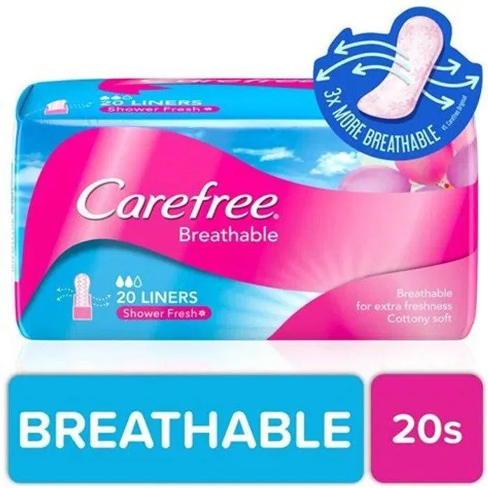 Carefree Breathable Shower Fresh 20s