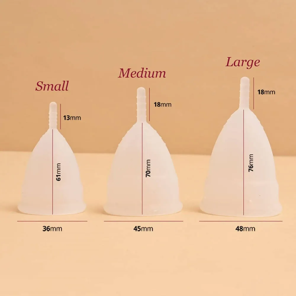 Carmesi Menstrual Cup (L) & Wash Combo