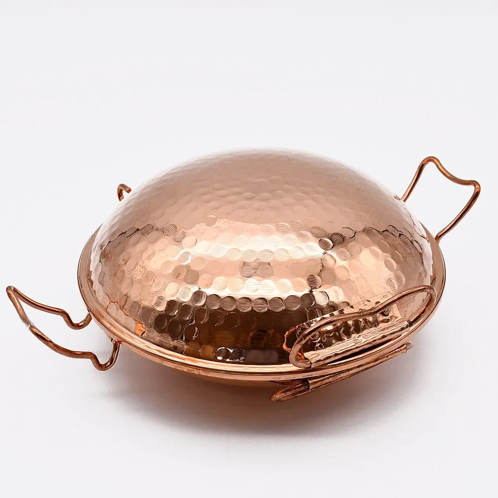Cataplana en cuivre 1 à 2 couverts - 21cm