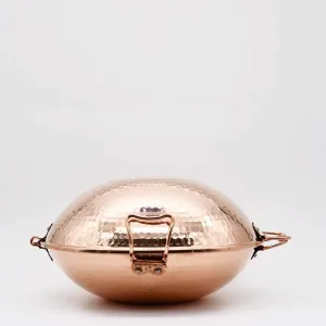 Cataplana en cuivre 2 à 3 couverts - 24cm