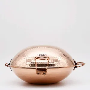 Cataplana en cuivre 5 à 6 couverts - 30cm