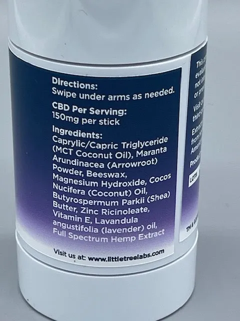 *CBD Mineral Deodorant - Little Tree Labs