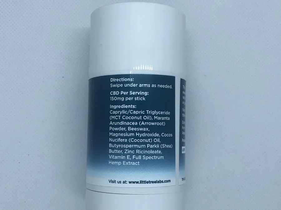 *CBD Mineral Deodorant - Little Tree Labs
