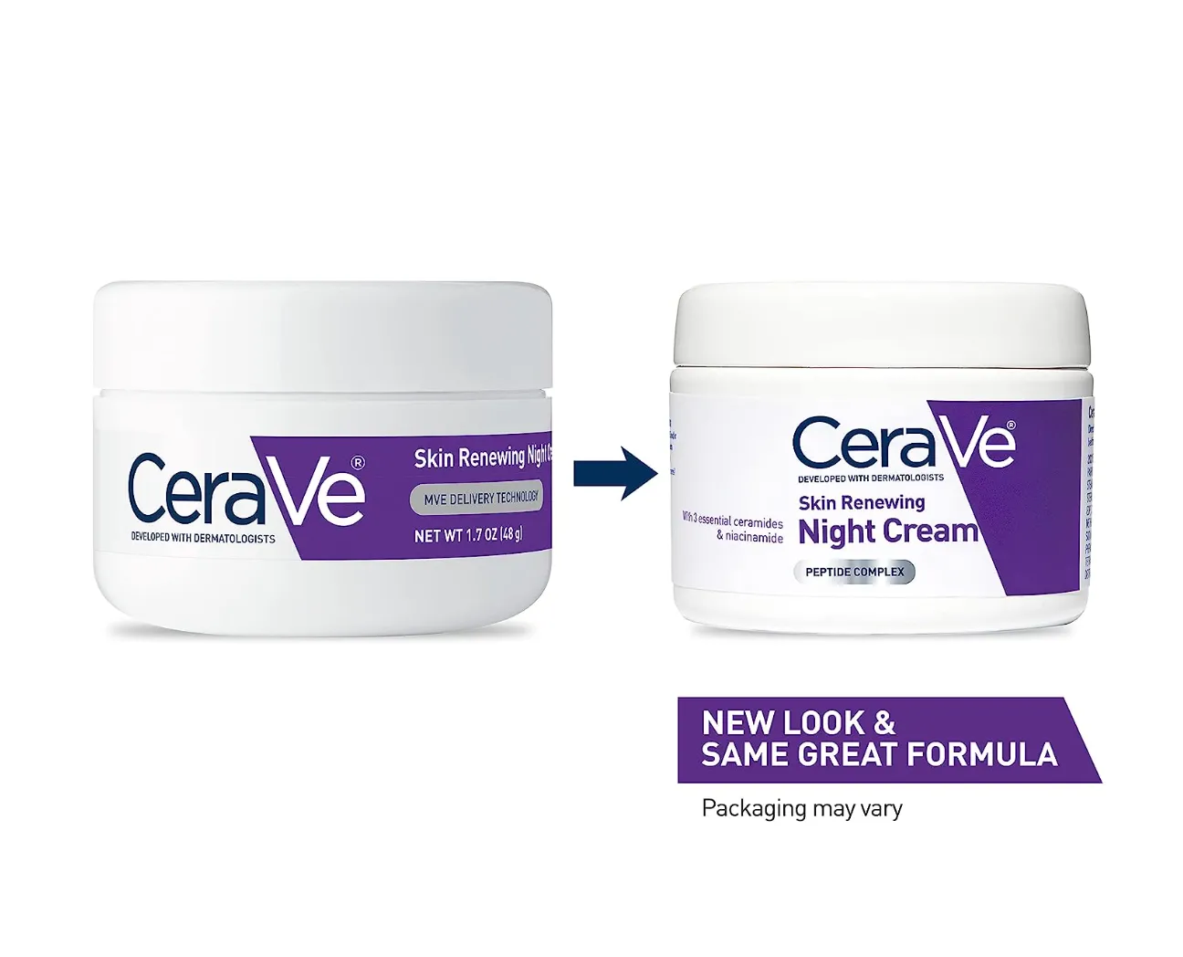 CeraVe PM Facial Moisturizing Lotion | Night Cream with Hyaluronic Acid and Niacinamide | Ultra-Lightweight, Oil-Free Moisturizer for Face | 3 Ounce
