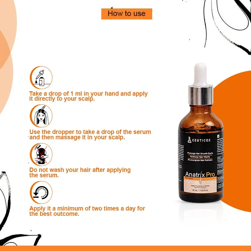 Ceuticoz Anatrix Pro Hair Serum 50 ml