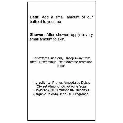 Cherry Almond Bath Oil