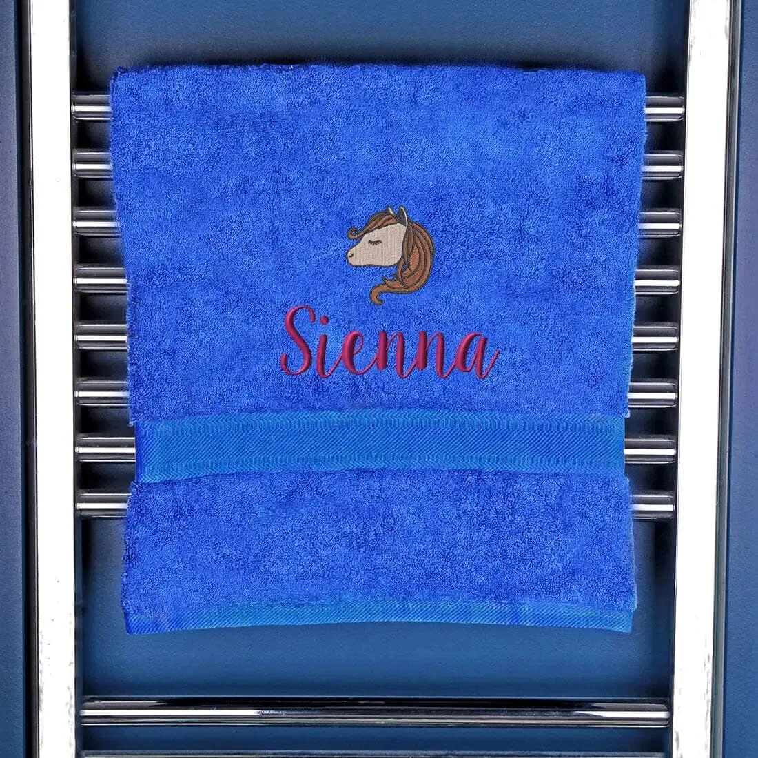 Children's Horse Logo Bath Towel