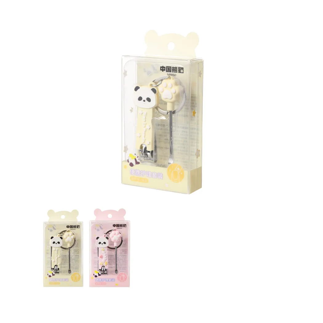 China Panda Portable Personal Care Set (Nail Clipper & Ear Pick)