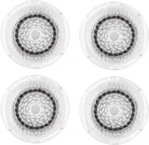 Clarsonic Sensitive Facial Cleansing Brush Head Replacement | Compatible with Clarisonic Mia 1, Mia 2, Mia Fit, Alpha Fit, Smart Profile Uplift, 4 Pack