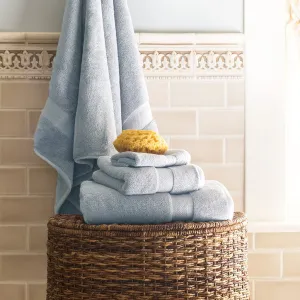 Classic Blue Towel Spa Bundle (2 Wash   2 Hand   4 Bath Towels)