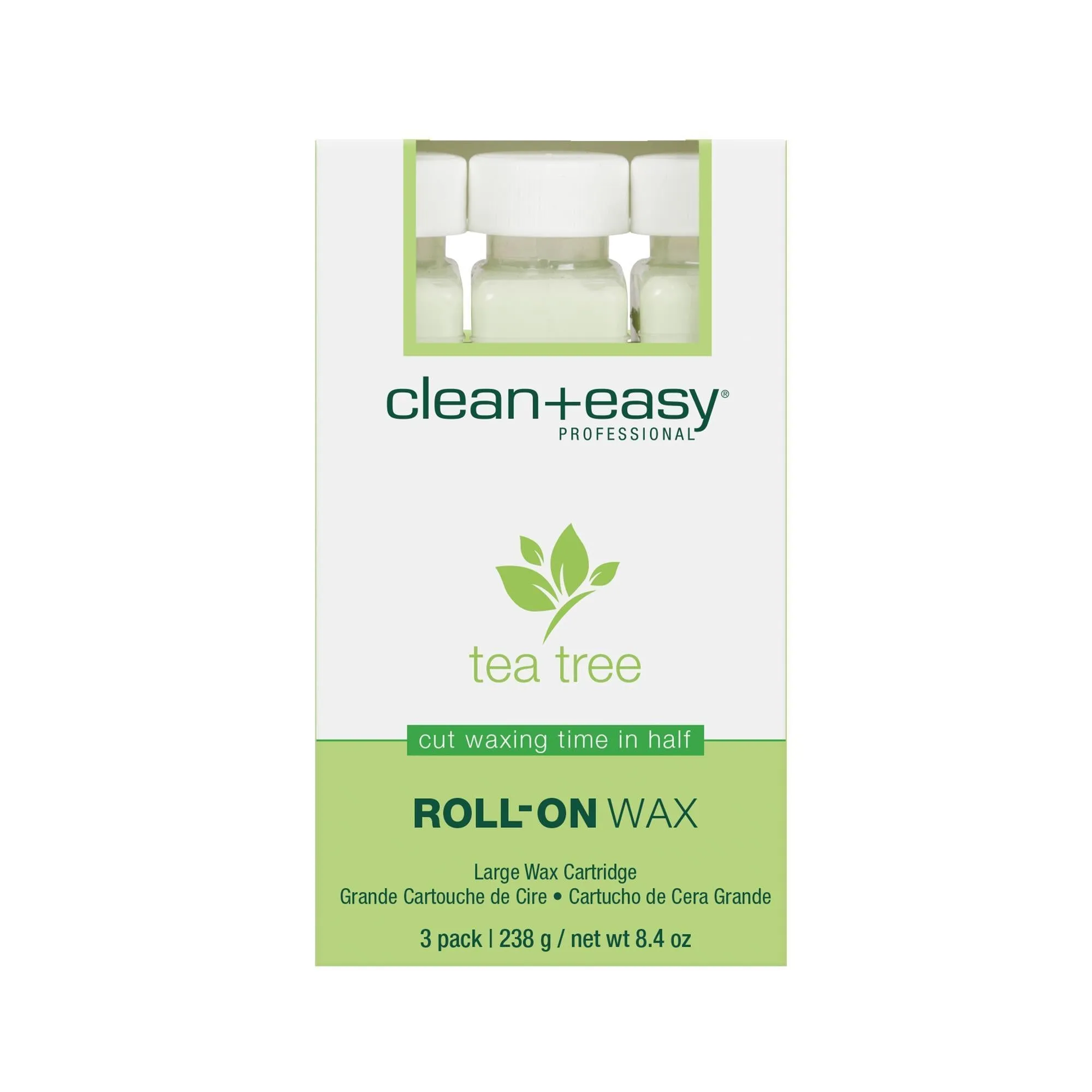 Clean   Easy Tea Tree Wax / Large Refill / 3pc