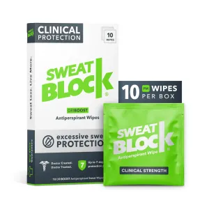Clinical Strength Antiperspirant Wipes