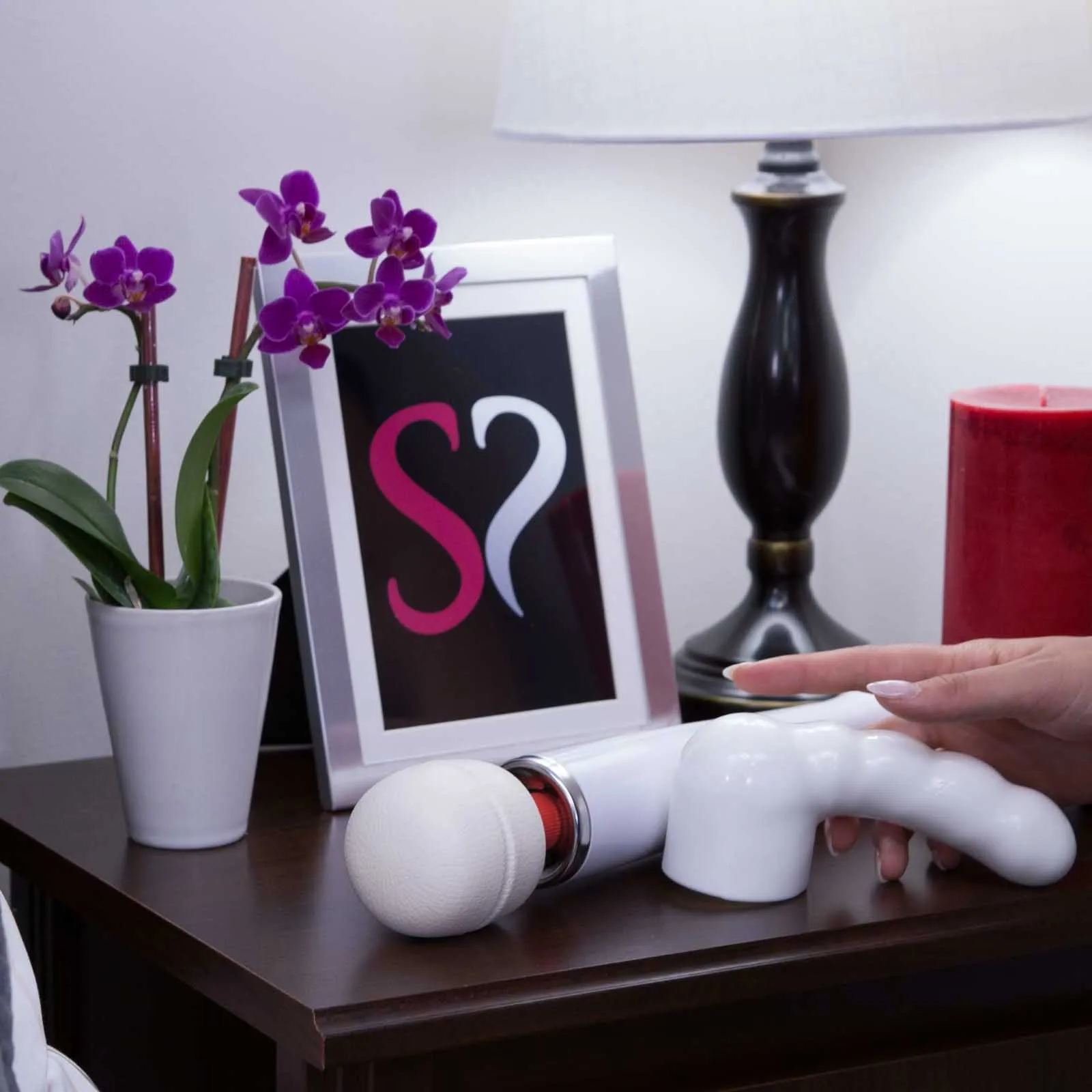 Cloud 9 Full Size Curved Wand Attachment Ergonomic Sex Toy Accessories