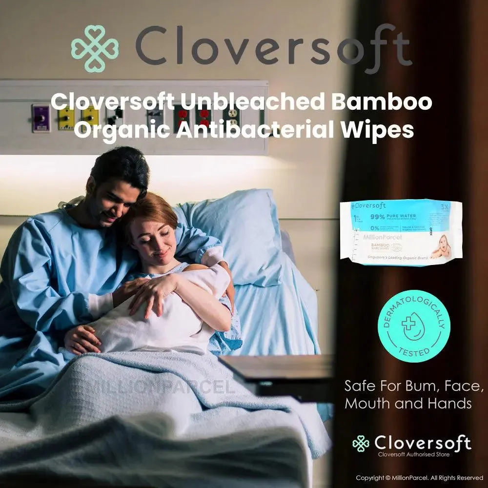 Cloversoft Wet Wipes | Hand Wash | Cloth Wipes | Baby Wipes | Clear Stock