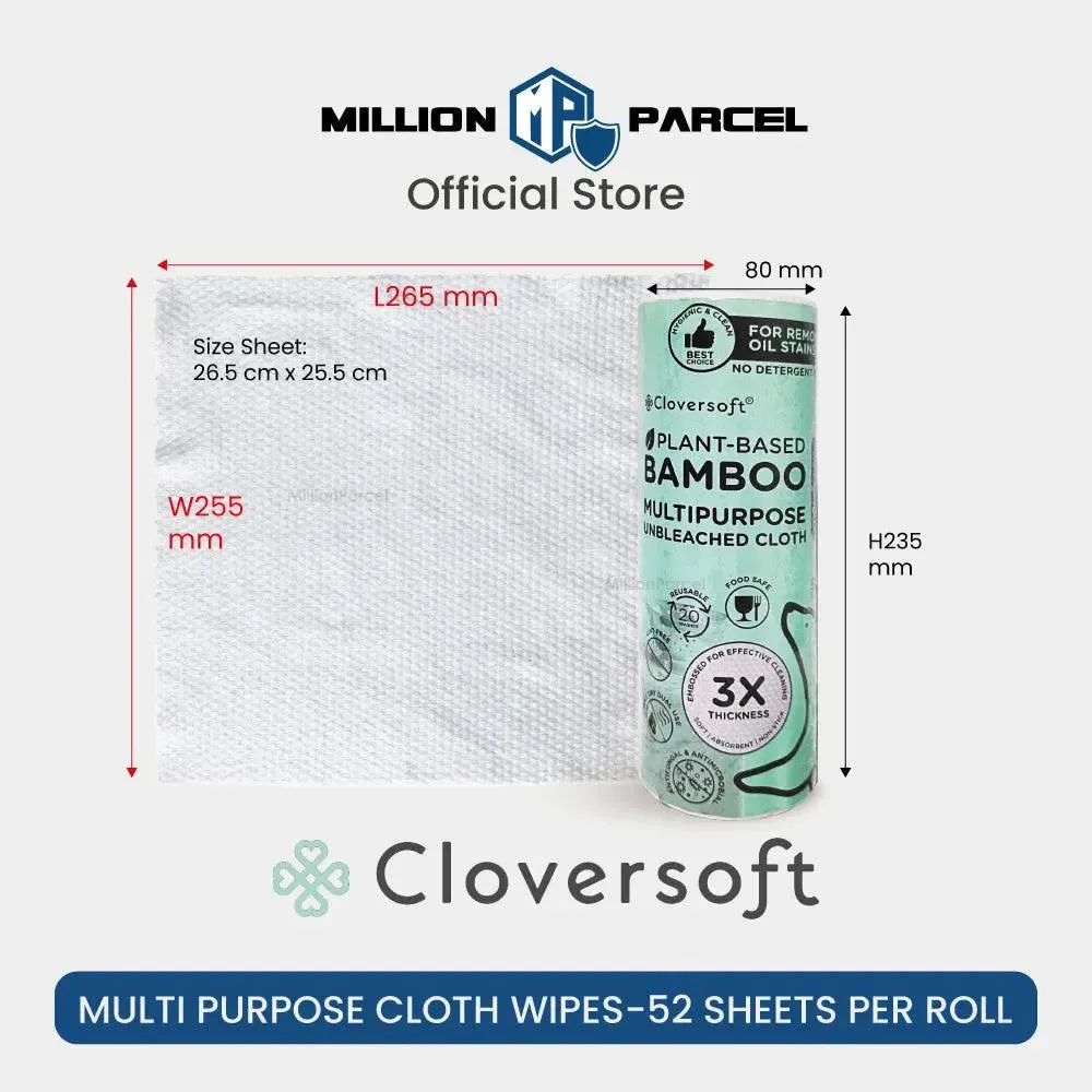 Cloversoft Wet Wipes | Hand Wash | Cloth Wipes | Baby Wipes | Clear Stock