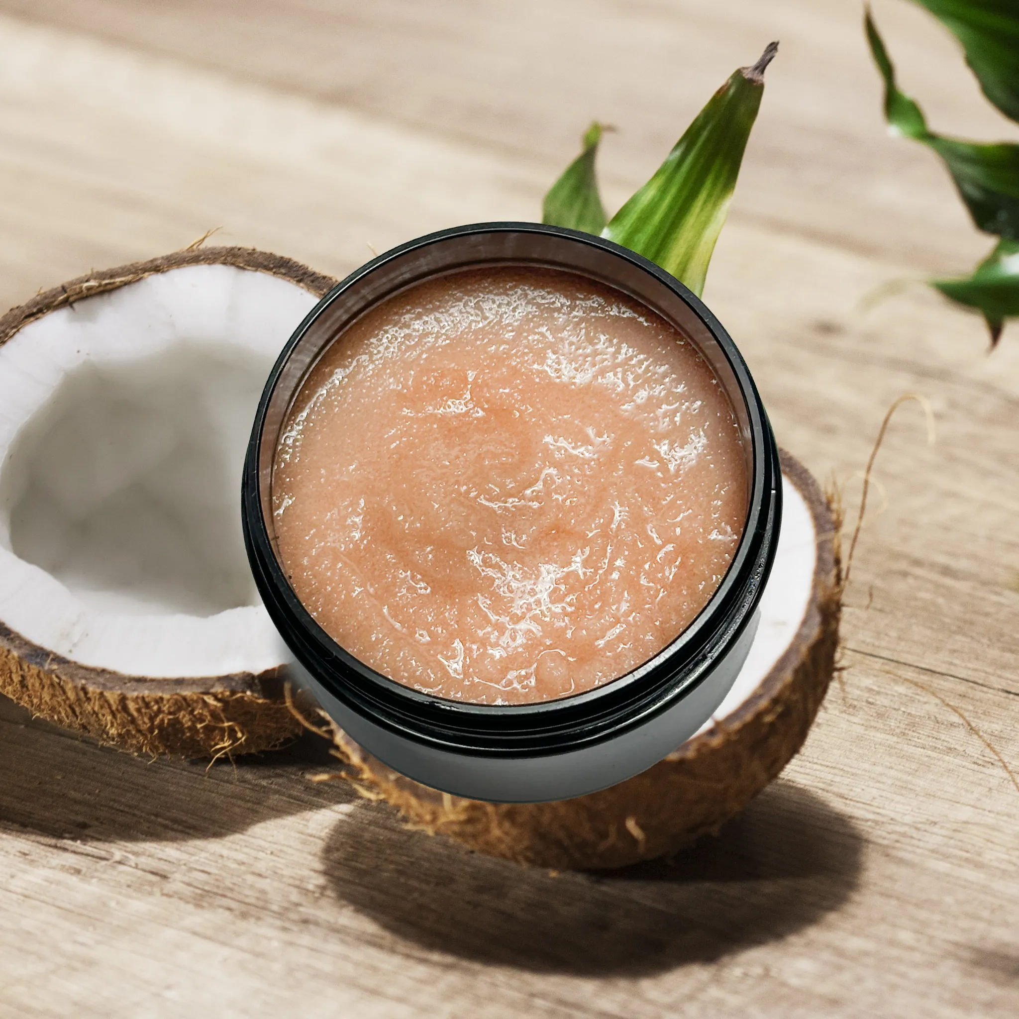 Coconut Cream Whipped Shea Sugar Scrub Cocoa Butter Vitamin E 4 oz