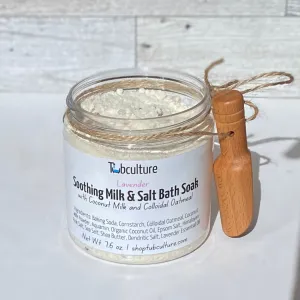 Coconut Milk and Salt Bath Soak