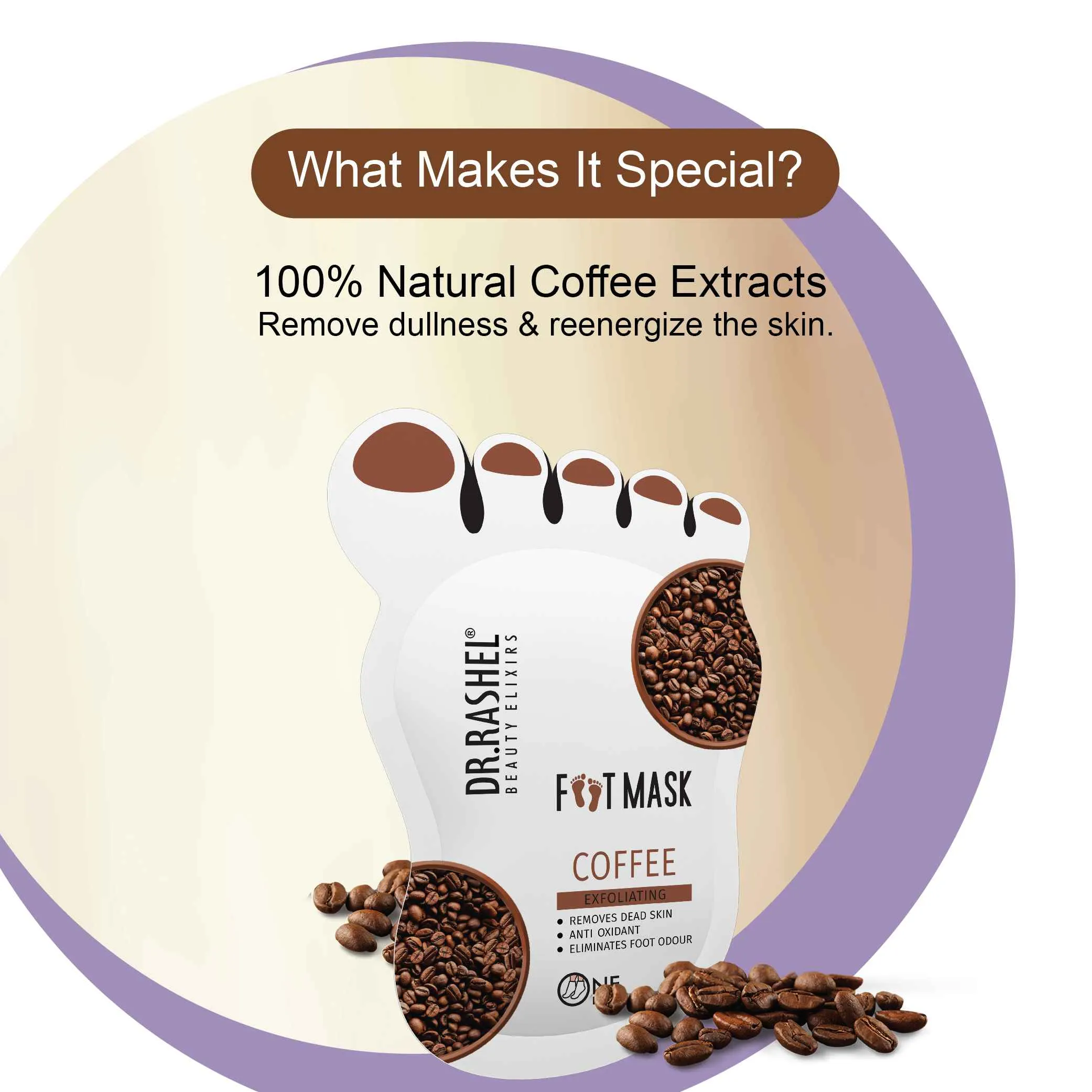 Coffee Foot mask