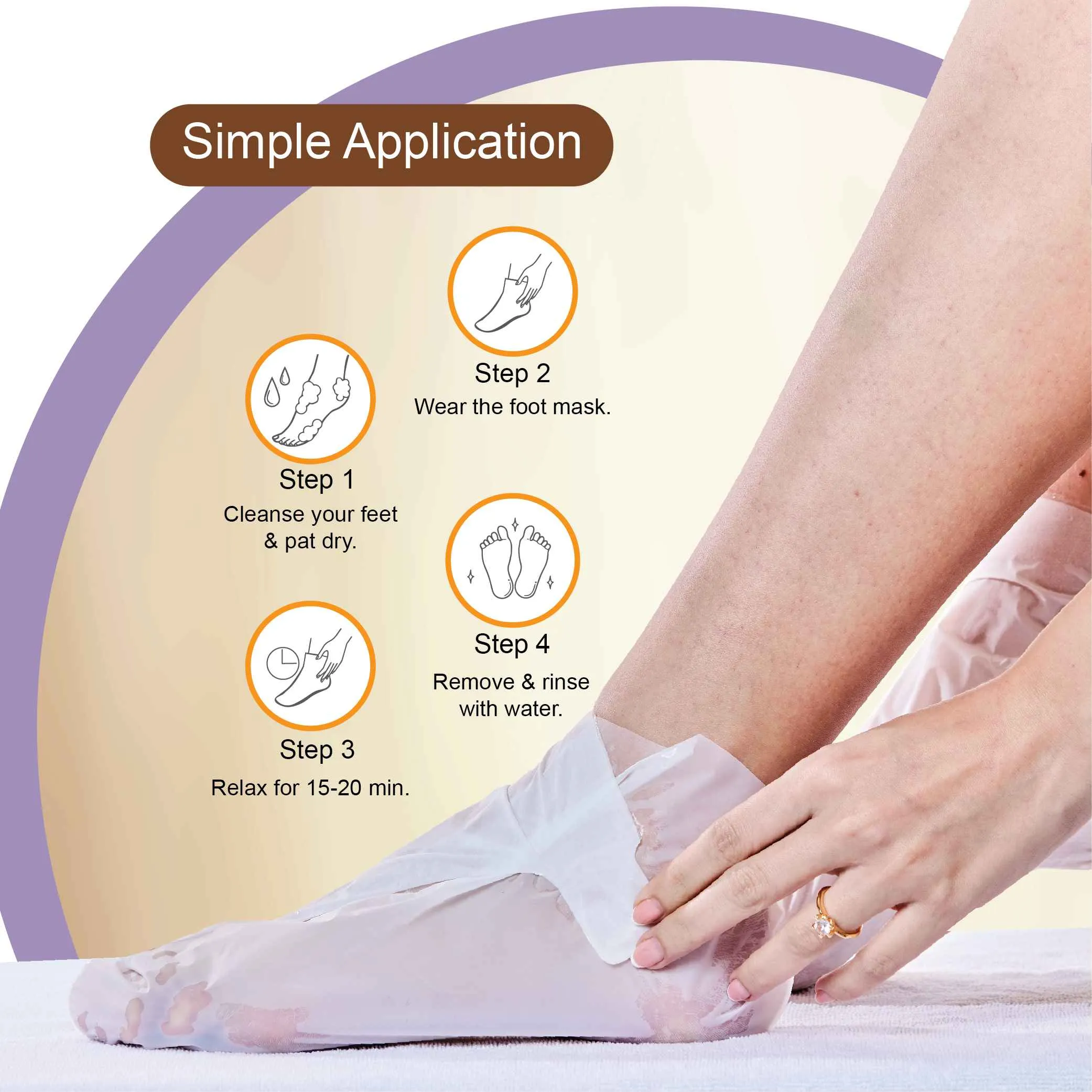 Coffee Foot mask