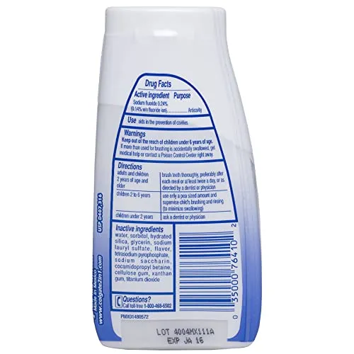 Colgate 2-in-1 Whitening Toothpaste Gel - 4.6 ounce