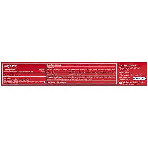 Colgate Baking Soda and Peroxide Whitening Toothpaste - 6 Ounce (Pack of 2)