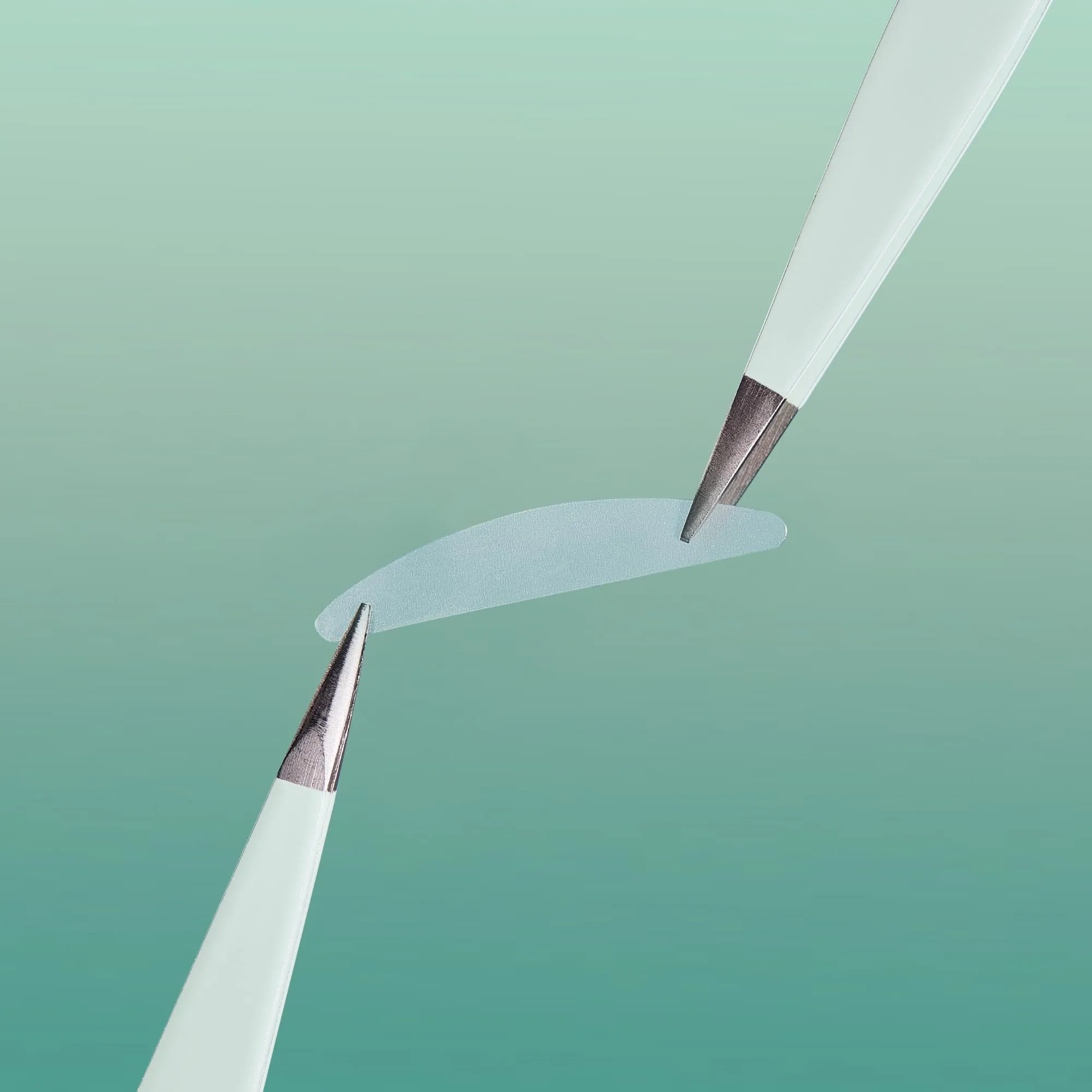 Contours Rx Precision Tweezers - 3in & 4in Stainless Steel Needle Nose Tweezers for Eyebrows, Facial Hair & Placing Lashes -For Precise Placement of Lids by Design Correcting Strips (Combo Pack of 2)